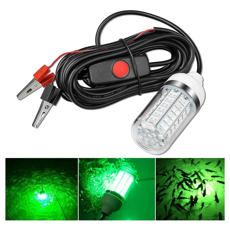 AEF6-2PCS 12V LED Green Underwater Submersible Night Fishing Light Crappie Squid Boat Fishing Light
AEF6-2PCS 12V LED Green Underwater Submersible Night Fishing Light Crappie Squid Boat Fishing Light