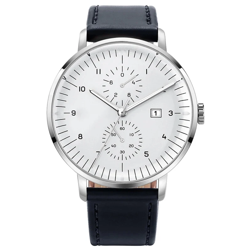 Fashion Leather Men Quartz Watches Reloj De Hombre Chronograph Waterproof Wrist Watches for Men
Fashion Leather Men Quartz Watches Reloj De Hombre Chronograph Waterproof Wrist Watches for Men