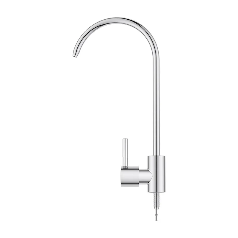 304 Stainless Steel Water Purifier Faucet 2 Point Goose Neck Single Cold Drinking Water Tap For Kitchen Sink Water Filter Purifi
304 Stainless Steel Water Purifier Faucet 2 Point Goose Neck Single Cold Drinking Water Tap For Kitchen Sink Water Filter Purifi
