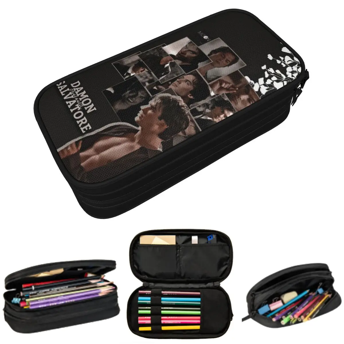 The Vampire Diaries Damon Salvatore Pencil Case for Studen Gifts Pen Box Pencil Bag Stationery Supplies Pen Holder Bag
The Vampire Diaries Damon Salvatore Pencil Case for Studen Gifts Pen Box Pencil Bag Stationery Supplies Pen Holder Bag