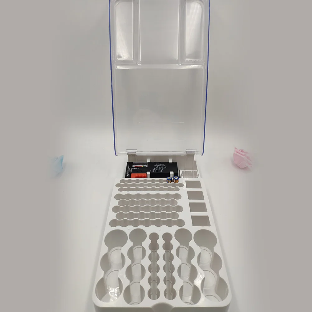 1PC Special Tester Portable Storage Case Large Capacity Cell Tester for Store Use (White)
1PC Special Tester Portable Storage Case Large Capacity Cell Tester for Store Use (White)