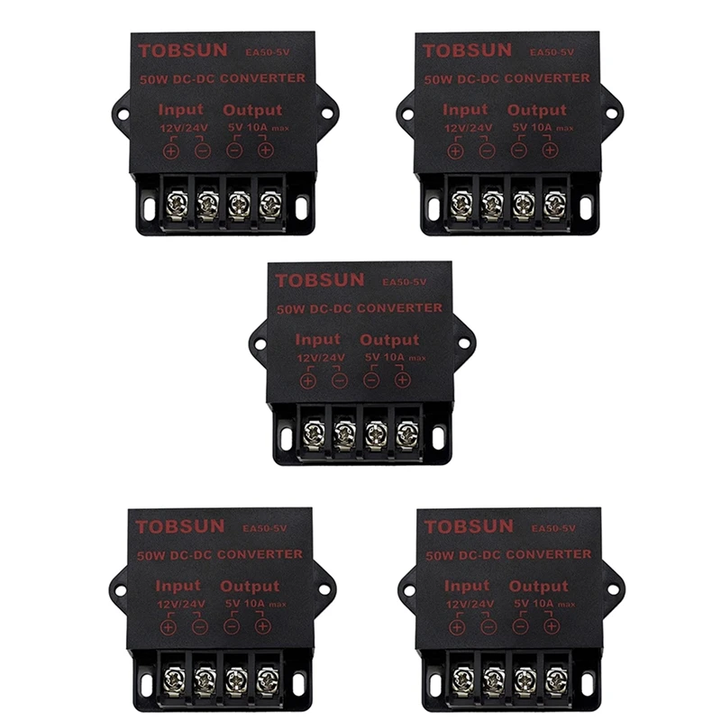 5X 24V/12V To 5V 10A 50W Car LED Advertising Screen Power Supply Power Converter DC Transformer
5X 24V/12V To 5V 10A 50W Car LED Advertising Screen Power Supply Power Converter DC Transformer