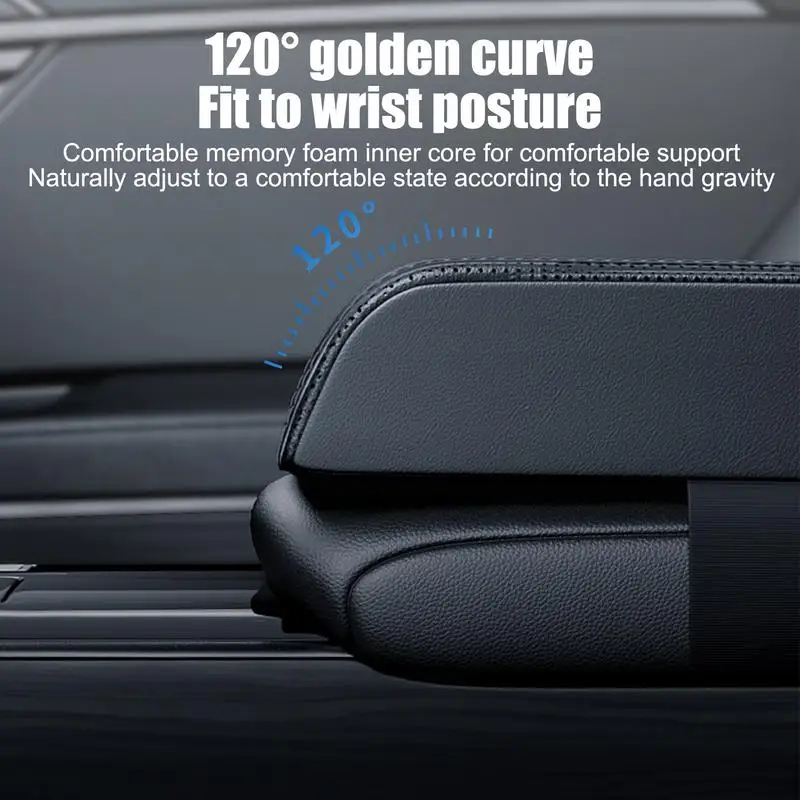 Center Console Cushion Pad PU Leather Car Armrest Pad Cushion Breathable Elastic Band Design Automotive Trim Driving Elbow Rest
Center Console Cushion Pad PU Leather Car Armrest Pad Cushion Breathable Elastic Band Design Automotive Trim Driving Elbow Rest
