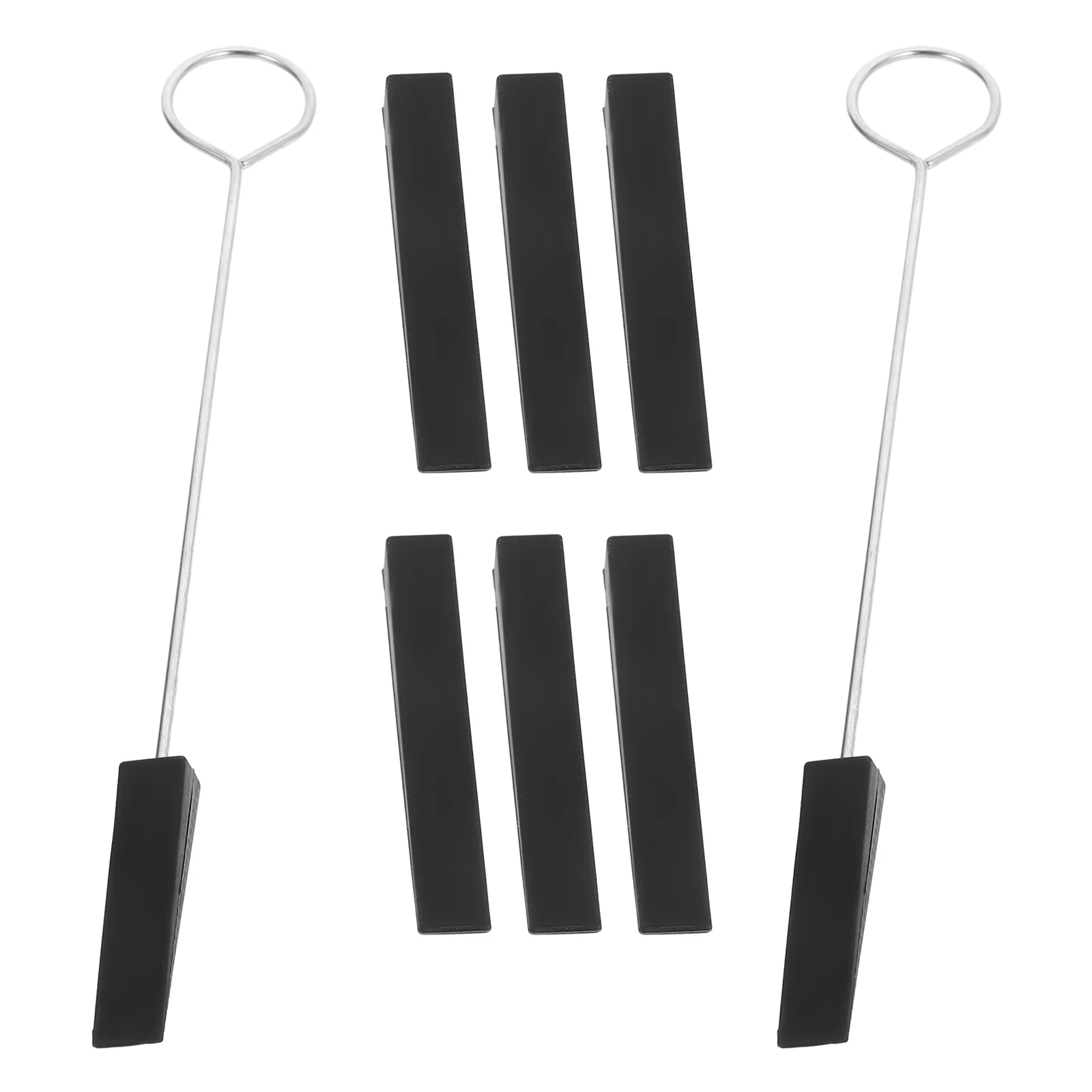 6pcs Piano Tuning Tool Kit 2 Mute Forks 4 Mute Strips Easy Tuning Repair Tools Rubber Metal Professional Set
6pcs Piano Tuning Tool Kit 2 Mute Forks 4 Mute Strips Easy Tuning Repair Tools Rubber Metal Professional Set