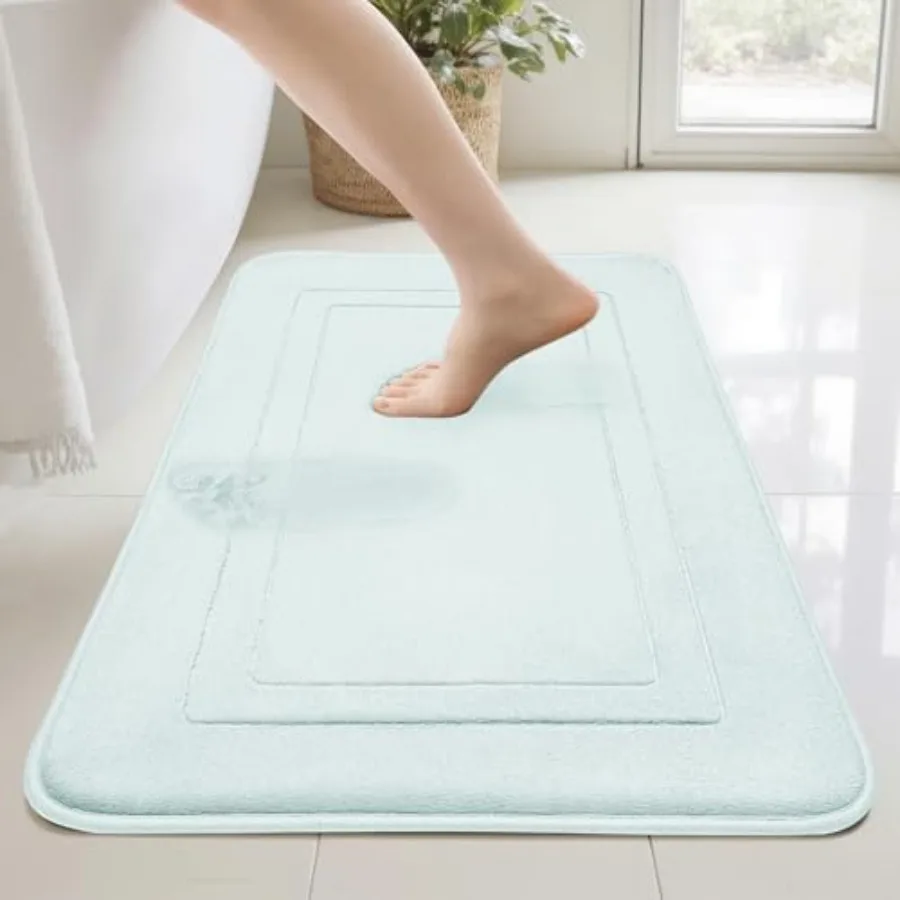 Super Soft Memory Foam Bath Mat, Bathroom Rugs, Non Slip Bath Mats for Bathroom Floor, Machine Washable Rugs for Shower and Tub
Super Soft Memory Foam Bath Mat, Bathroom Rugs, Non Slip Bath Mats for Bathroom Floor, Machine Washable Rugs for Shower and Tub