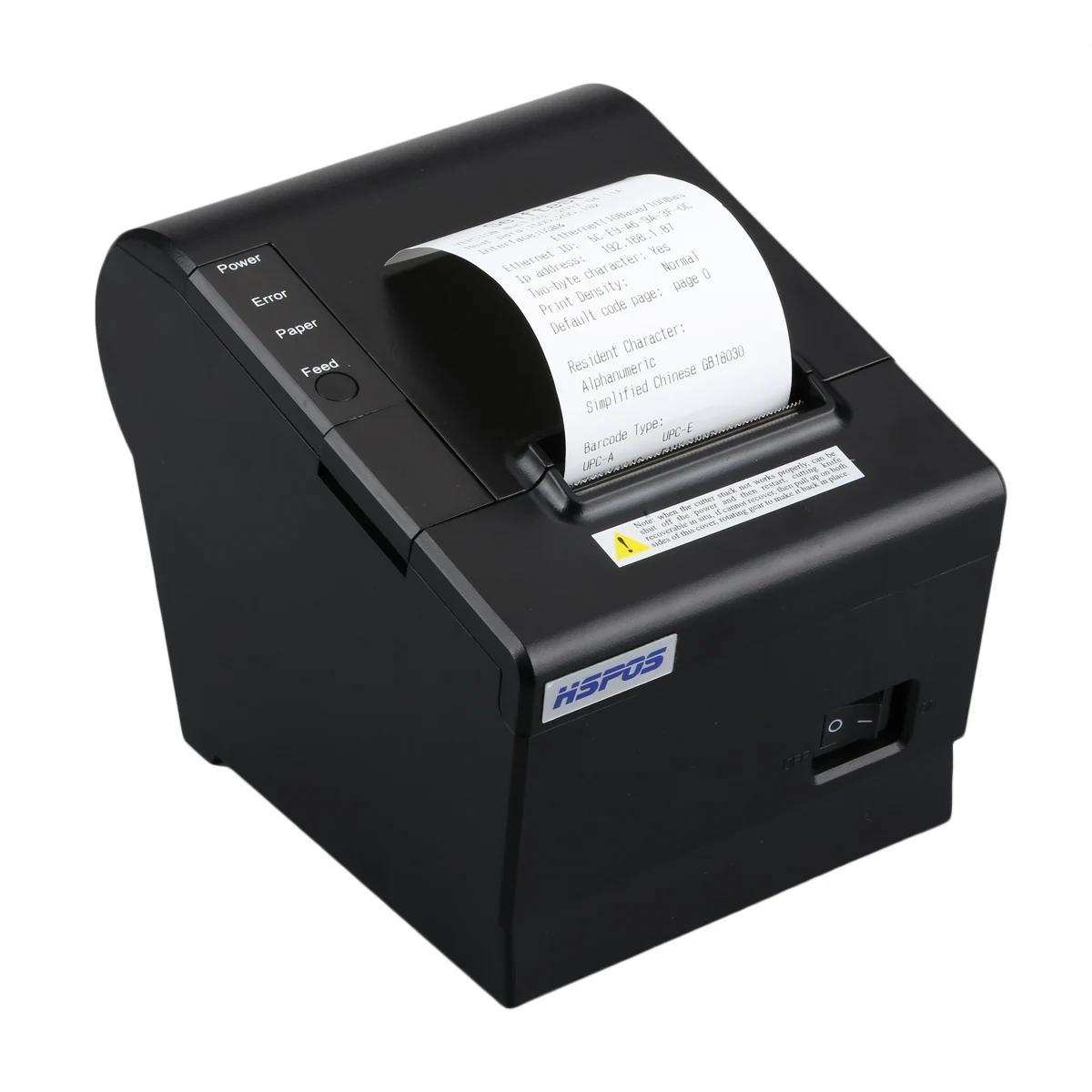 HS-K58C 58MM Thermal Receipt Printer with cutter Print width 48mm Printing speed 120mm/s Interface USB/USB+LAN
HS-K58C 58MM Thermal Receipt Printer with cutter Print width 48mm Printing speed 120mm/s Interface USB/USB+LAN