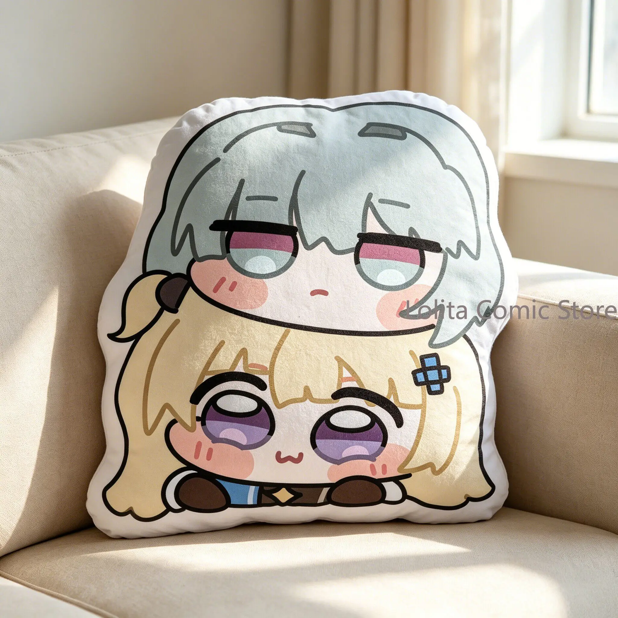Anime Phoebe Wuthering Waves Q version Cushion Plushies Plush Pillows Cushion Stuffed Throw Pillow Home Sofa Decor Gift
Anime Phoebe Wuthering Waves Q version Cushion Plushies Plush Pillows Cushion Stuffed Throw Pillow Home Sofa Decor Gift