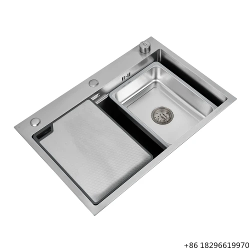 Newest SUS304 Stainless Steel Single Bowl Kitchen Sink with One Hole Handmade Brushed Surface Topmount Installation
Newest SUS304 Stainless Steel Single Bowl Kitchen Sink with One Hole Handmade Brushed Surface Topmount Installation