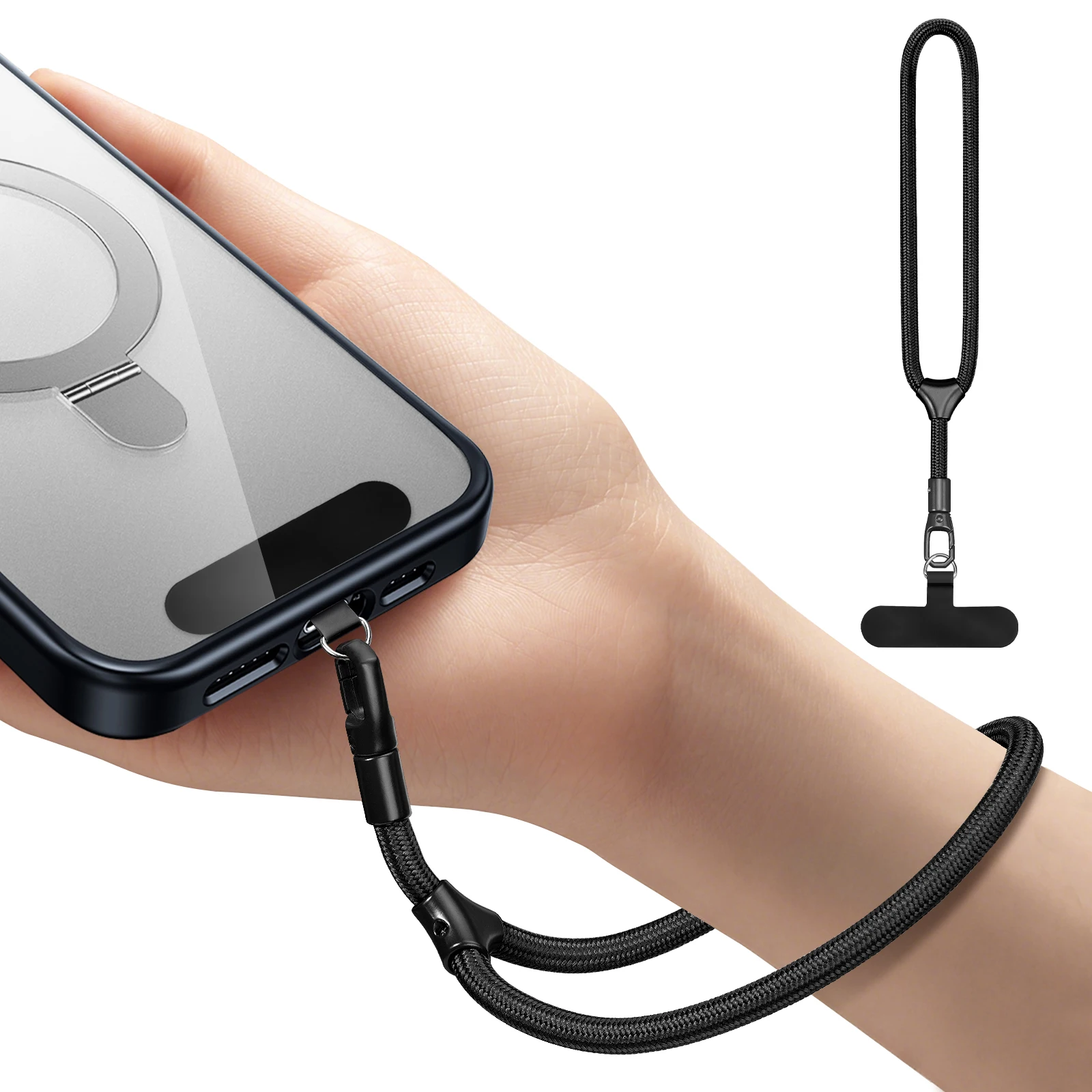Phone Wrist Strap Adjustable Cell Phone Lanyard Anti Theft Hand Wrist Phone Strap for All Smartphone Phone Charm for Women Men
Phone Wrist Strap Adjustable Cell Phone Lanyard Anti Theft Hand Wrist Phone Strap for All Smartphone Phone Charm for Women Men