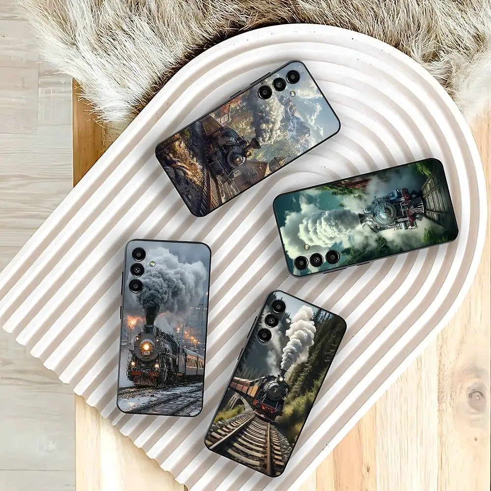 Classic Steam Train Phone Case For Samsung Galaxy A73,31,32,72,41,53,52,71,22,5G,Note,J7,8,9 Soft Black Cover
Classic Steam Train Phone Case For Samsung Galaxy A73,31,32,72,41,53,52,71,22,5G,Note,J7,8,9 Soft Black Cover