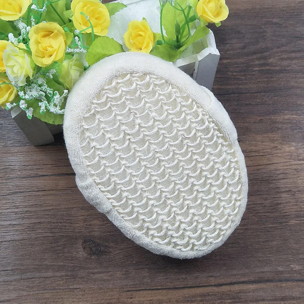2pcs Cotton Linen Loofah Sponge Pads Bath Exfoliating Oval Loofah Sponge Scrubber for Shower and Spa
2pcs Cotton Linen Loofah Sponge Pads Bath Exfoliating Oval Loofah Sponge Scrubber for Shower and Spa