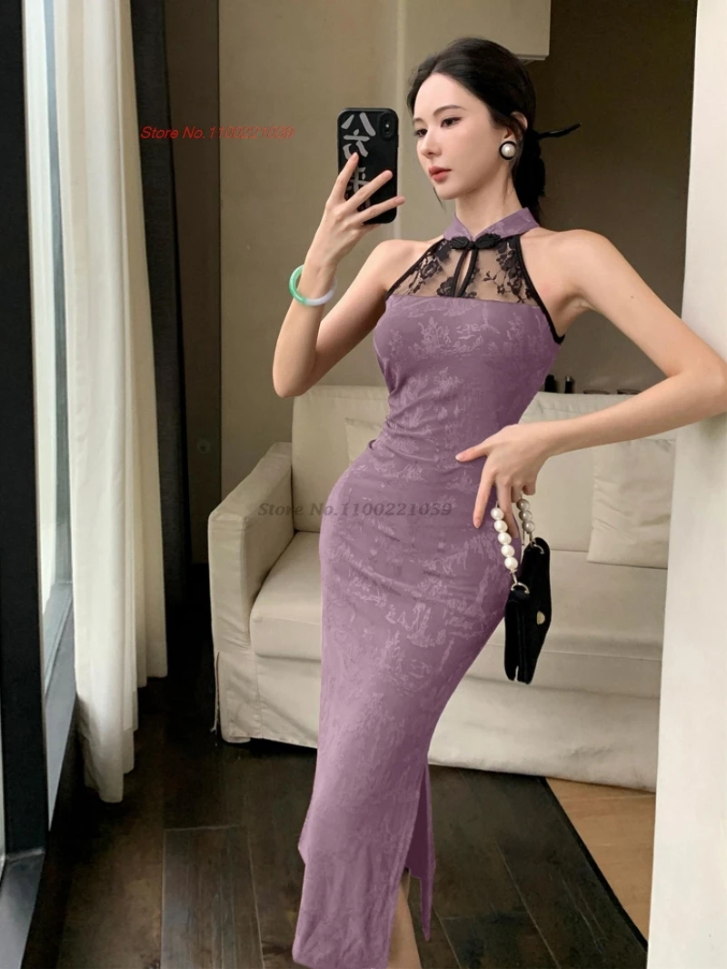 2026 китайское сексуальное платье Ципао без рукавов Cheongsam, традиционное тиснение, вечернее платье, винтажное платье для банкета, ночного клуба
2026 китайское сексуальное платье Ципао без рукавов Cheongsam, традиционное тиснение, вечернее платье, винтажное платье для банкета, ночного клуба