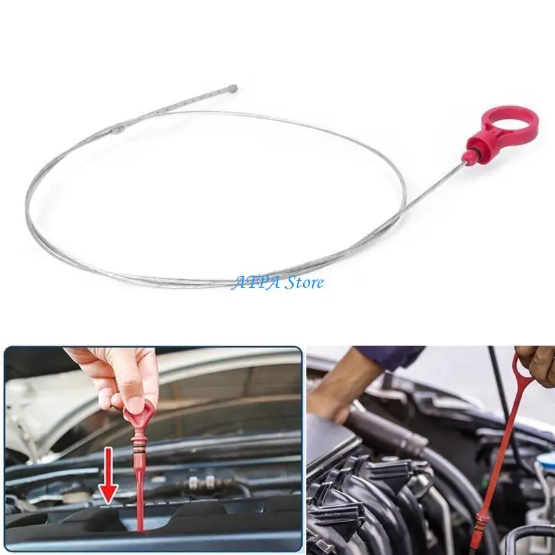 U13C Versatile Transmission Oil Dipstick Transmission Fluid Dipstick Steel Dipstick 917-327 for Automotives
U13C Versatile Transmission Oil Dipstick Transmission Fluid Dipstick Steel Dipstick 917-327 for Automotives