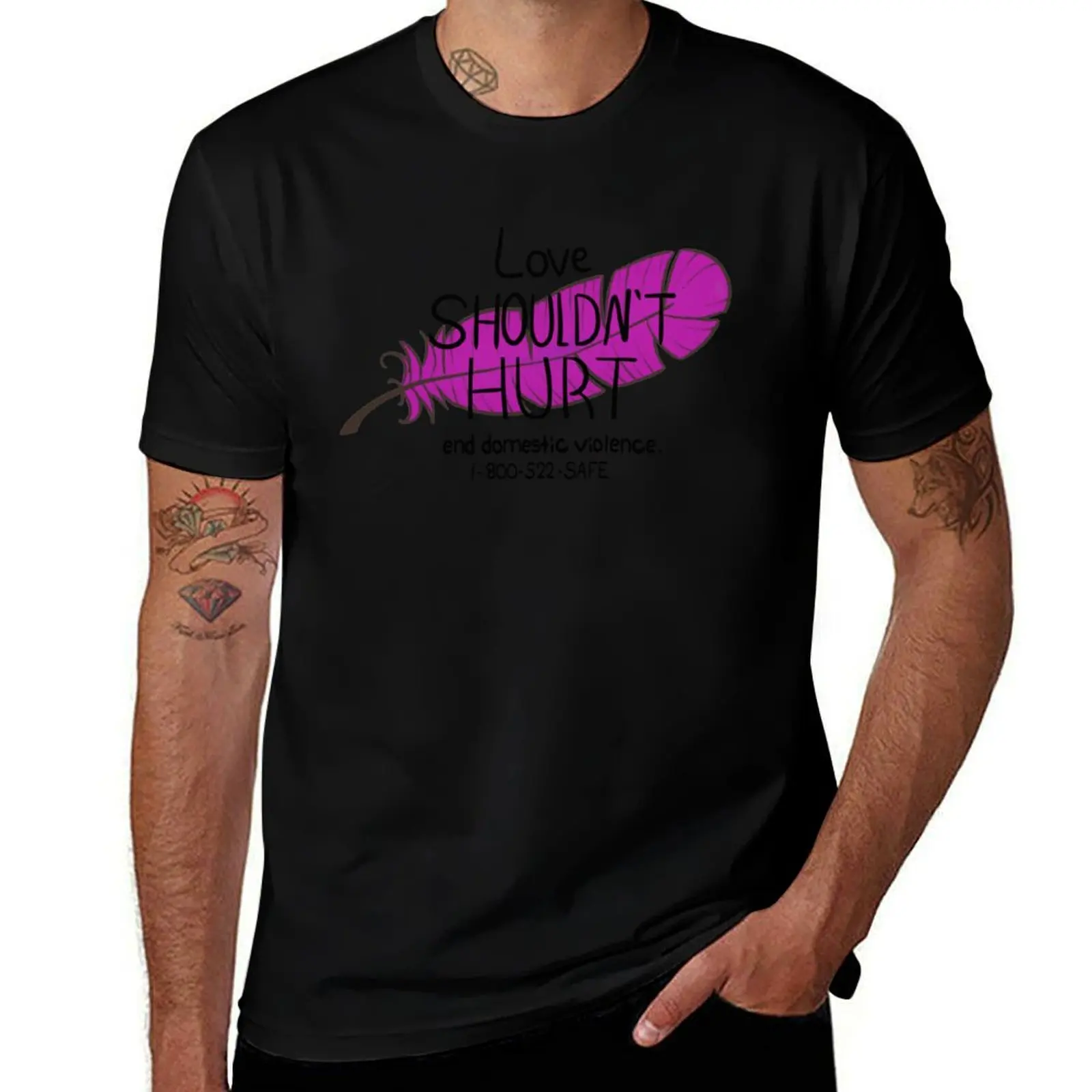 Love Shouldn't Hurt T-Shirt anime t shirts plus size clothes big and tall t shirts for men
Love Shouldn't Hurt T-Shirt anime t shirts plus size clothes big and tall t shirts for men