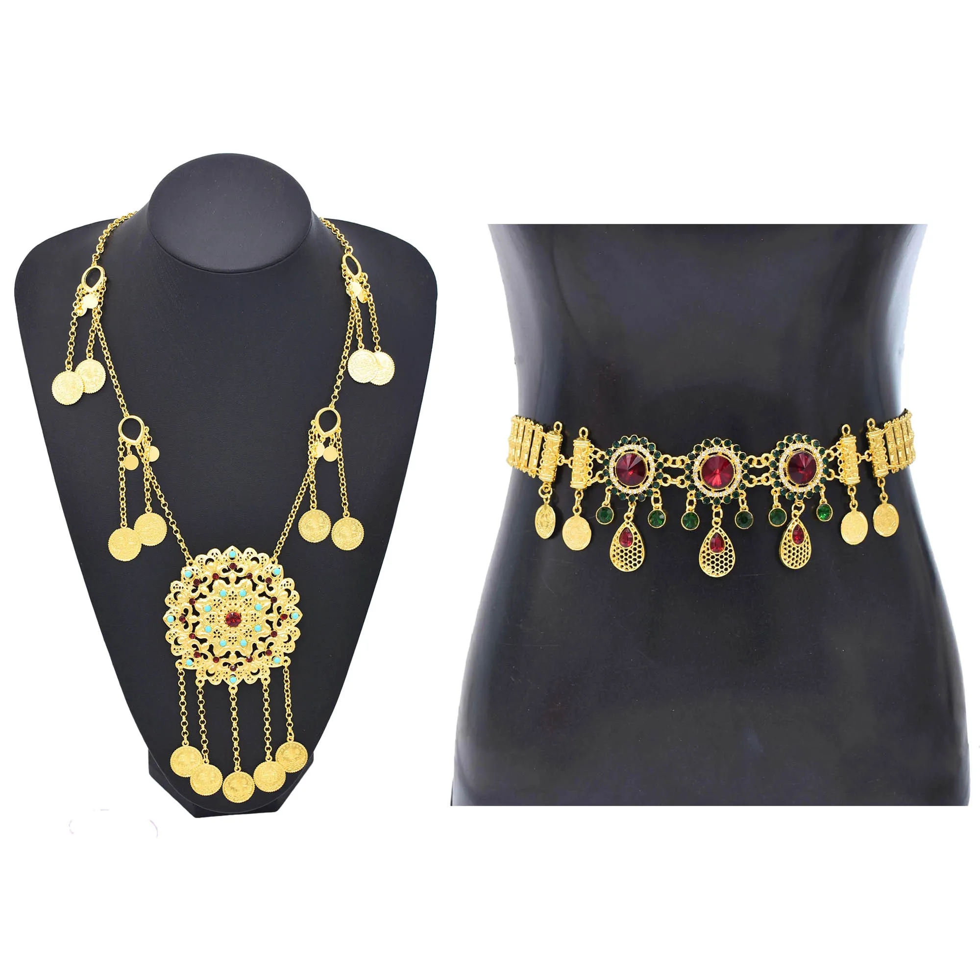 Bohemian Fashion Golden Alloy Colorful Crystal Belly Waist Chains Necklace Jewelry Set for Women Party Gift Travel Jewelry
Bohemian Fashion Golden Alloy Colorful Crystal Belly Waist Chains Necklace Jewelry Set for Women Party Gift Travel Jewelry