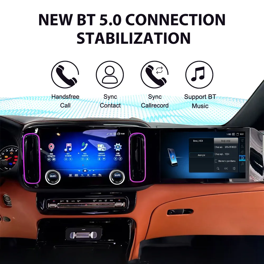 Для Mercedes Benz Vito 2024-2025 двойной экран Android 13, GPS-навигация, авторадио, авто стерео головное устройство, мультимедийный плеер
Для Mercedes Benz Vito 2024-2025 двойной экран Android 13, GPS-навигация, авторадио, авто стерео головное устройство, мультимедийный плеер
