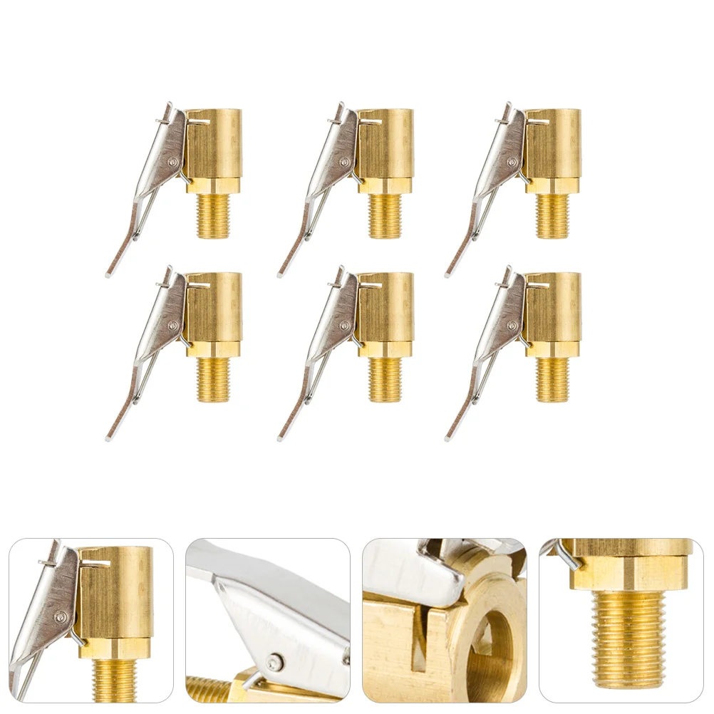 6 Pcs Accessories Car Inflatable Chuck Air Pump for Inflatables Nozzle Copper Chute Adapter
6 Pcs Accessories Car Inflatable Chuck Air Pump for Inflatables Nozzle Copper Chute Adapter