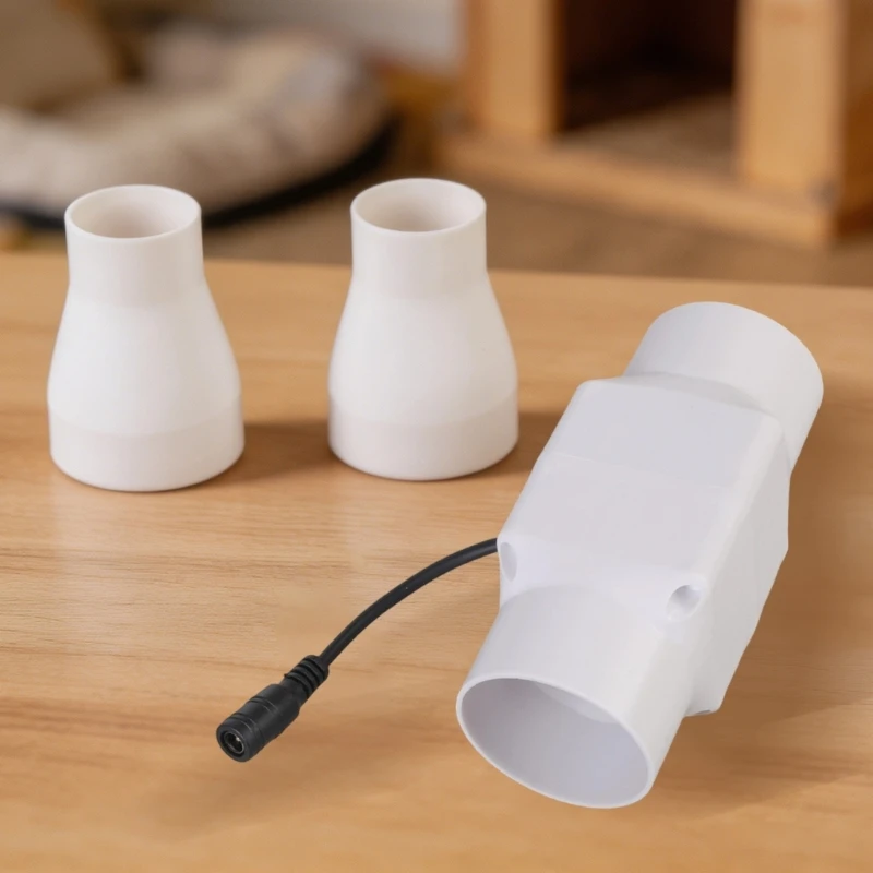 High Power 12V 18W White PVC Tube Fan With Strong Airflows For Basement Greenhouse Attic Kitchen Indoor Outdoor Use M4YD
High Power 12V 18W White PVC Tube Fan With Strong Airflows For Basement Greenhouse Attic Kitchen Indoor Outdoor Use M4YD
