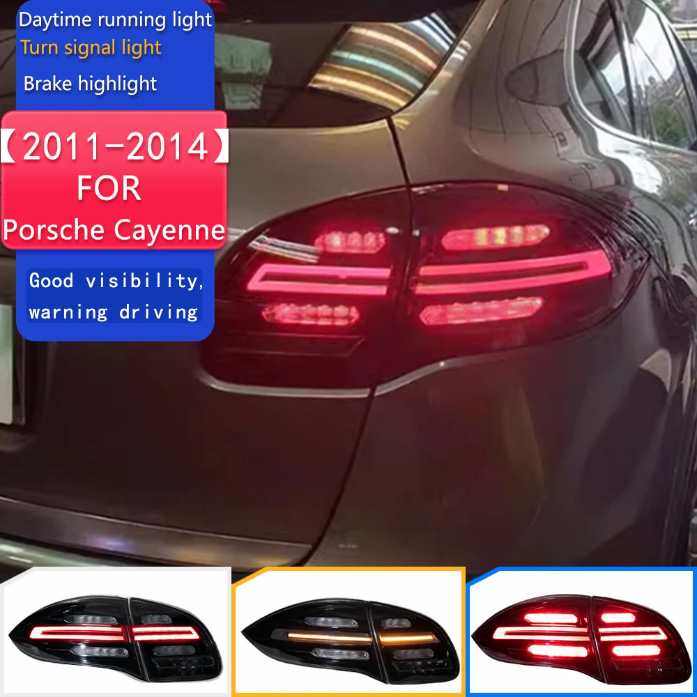 Car Styling for Porsche Cayenne Tail Lights 2011-2014 Cayenne LED Tail Lamp DRL Dynami Signal Brake Reverse Auto Accessories
Car Styling for Porsche Cayenne Tail Lights 2011-2014 Cayenne LED Tail Lamp DRL Dynami Signal Brake Reverse Auto Accessories