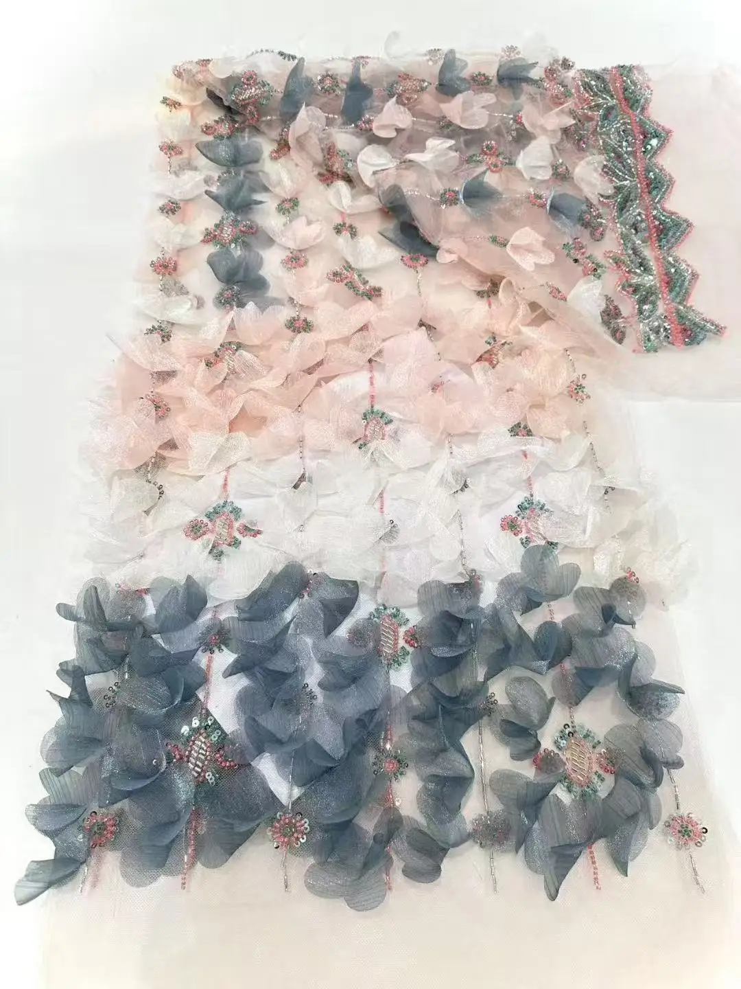 3D Flower Lace Fabric 2025 High Quality French Beaded Embroidery Tulle African Fabrics 5 yards for Wedding Party Dress Sewing
3D Flower Lace Fabric 2025 High Quality French Beaded Embroidery Tulle African Fabrics 5 yards for Wedding Party Dress Sewing