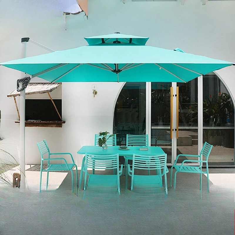 Outdoor tables and chairs with umbrellas Commercial exterior balcony Outdoor open-air leisure yard Cafe Milk tea shop Courtyard
Outdoor tables and chairs with umbrellas Commercial exterior balcony Outdoor open-air leisure yard Cafe Milk tea shop Courtyard