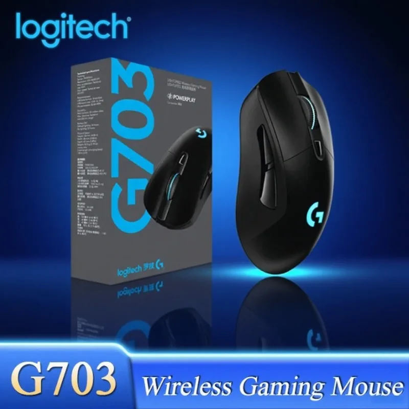 Logitech G703 Wireless Gaming Mouse Hero 25K Sensor Lightsync RGB Lightweight 95G+10G Optional esports game gift
Logitech G703 Wireless Gaming Mouse Hero 25K Sensor Lightsync RGB Lightweight 95G+10G Optional esports game gift