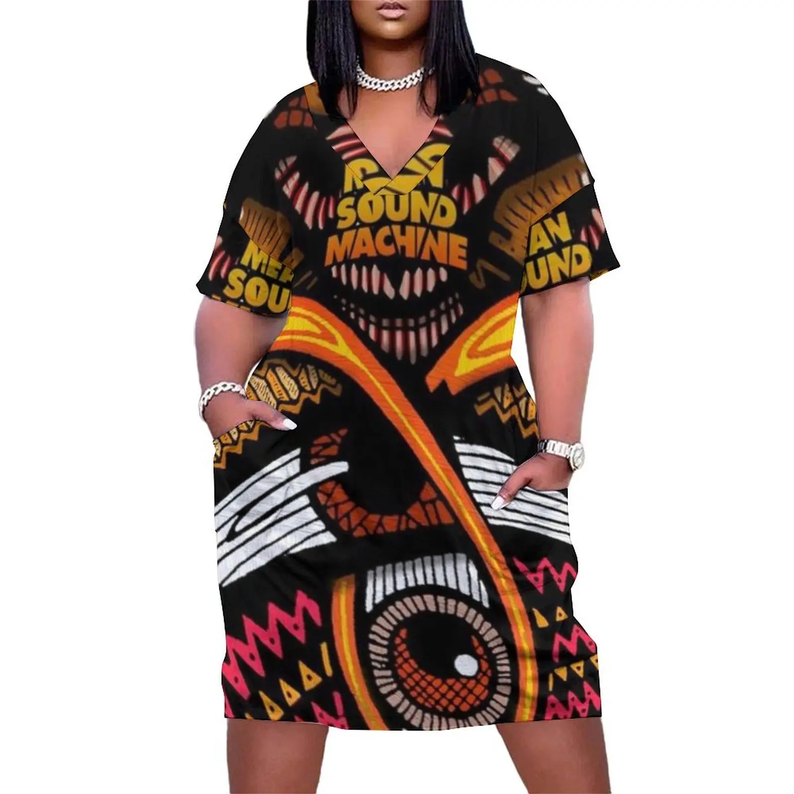 Afrobeat Funky Vibes Loose Pocket Dress cute dress elegant party dresses for women 2025
Afrobeat Funky Vibes Loose Pocket Dress cute dress elegant party dresses for women 2025