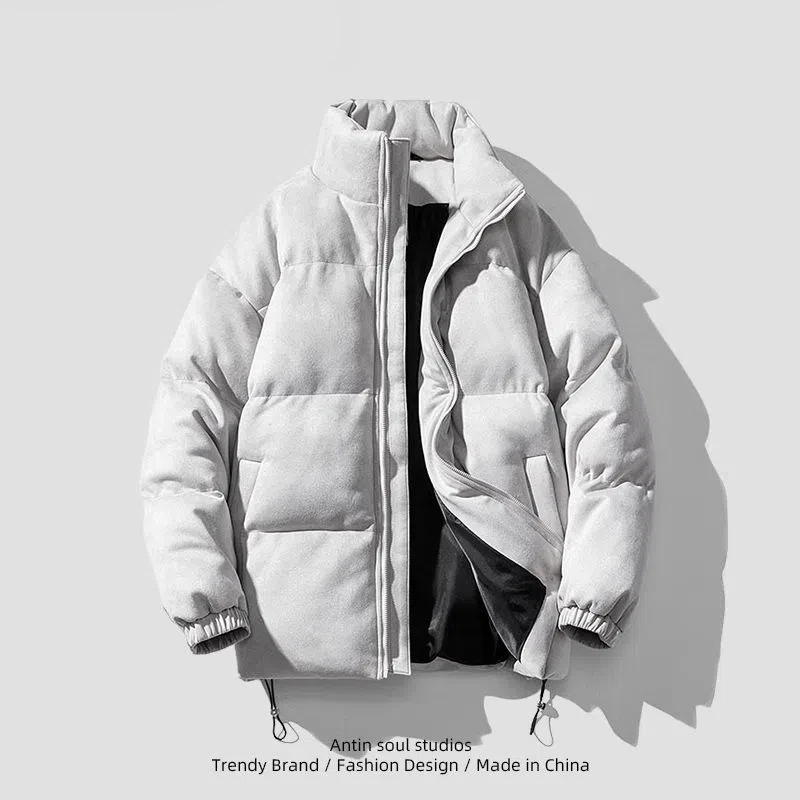 Winter New Solid Color Stand Collar Long Sleeve Fashion Parkas Man High Street Casual Loose Zipper Patchwork All-match Cardigan
Winter New Solid Color Stand Collar Long Sleeve Fashion Parkas Man High Street Casual Loose Zipper Patchwork All-match Cardigan