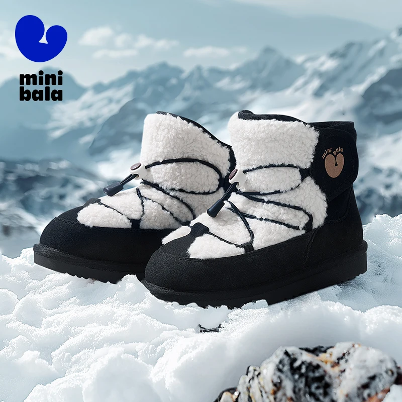 Mini Bala зимние ботинки, нескользящая водонепроницаемая длинная плюшевая теплая зимняя обувь
Mini Bala зимние ботинки, нескользящая водонепроницаемая длинная плюшевая теплая зимняя обувь