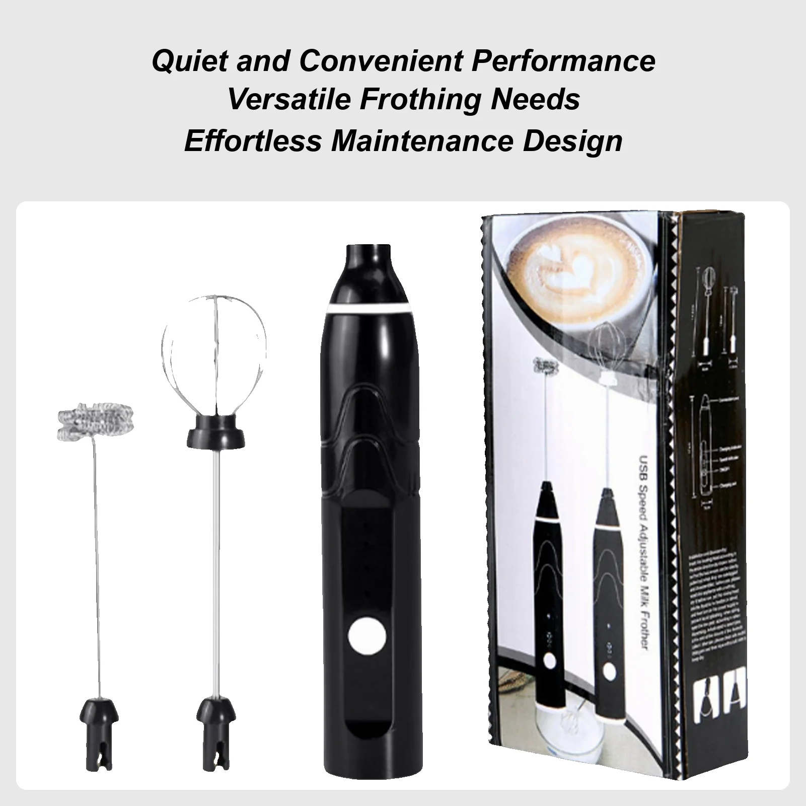 Электрический вспениватель молока, перезаряжаемый блендер из нержавеющей стали, ручной вспениватель, пеногенератор для дома, кухни, ресторана, напитка, яйцо
Электрический вспениватель молока, перезаряжаемый блендер из нержавеющей стали, ручной вспениватель, пеногенератор для дома, кухни, ресторана, напитка, яйцо