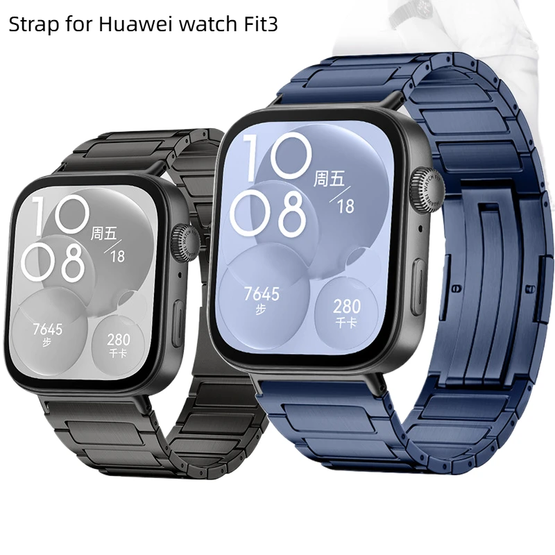 Ремешок из чистого титана для часов Huawei Fit3, спортивный браслет Correa, ремешок для часов HUAWEI, Fit3, умные часы, женский и мужской браслет
Ремешок из чистого титана для часов Huawei Fit3, спортивный браслет Correa, ремешок для часов HUAWEI, Fit3, умные часы, женский и мужской браслет