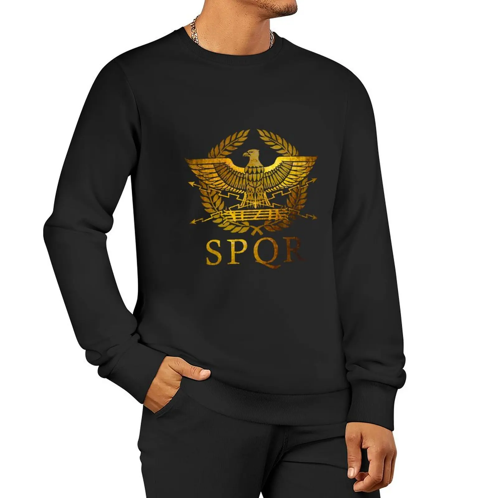 SPQR Senātus Populusque Rōmānus Pullover Hoodie japanese style clothes for men graphic sweatshirts
SPQR Senātus Populusque Rōmānus Pullover Hoodie japanese style clothes for men graphic sweatshirts