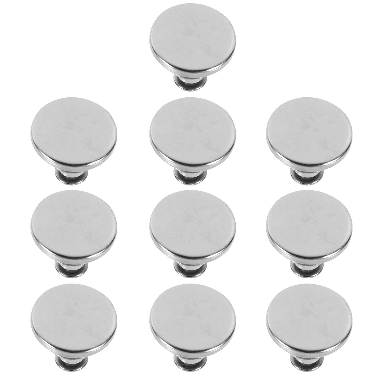 20pcs Silver Buttons Jeans Waist Anti-Slipping Pants Buttons Buckle Durable Metal Nail Free DIY Clothing Accessory
20pcs Silver Buttons Jeans Waist Anti-Slipping Pants Buttons Buckle Durable Metal Nail Free DIY Clothing Accessory