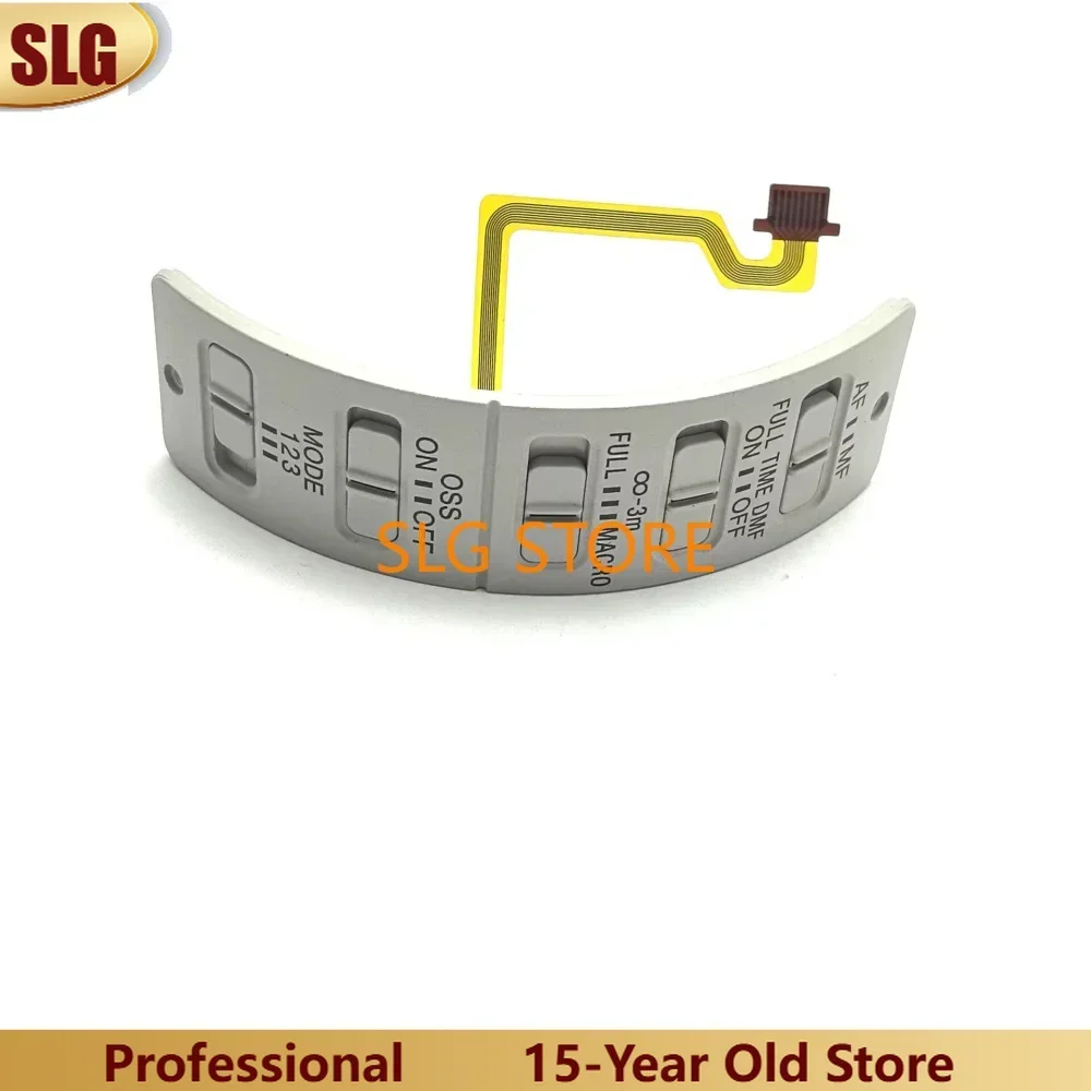 NEW Lens Switch Assembly Lock Buckle with Flex Cable for Sony FE 100-400mm 100-400 F/4.5-5.6 GM OSS (SEL100400GM) Repair Part
NEW Lens Switch Assembly Lock Buckle with Flex Cable for Sony FE 100-400mm 100-400 F/4.5-5.6 GM OSS (SEL100400GM) Repair Part