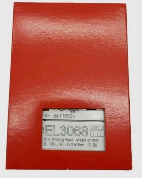 Совершенно новый EL3062 EL3064 EL3068 EL9410 EL9400 EL6002 EL3314 EL2521 EL5001 EL5101 Новый модуль Быстрая доставка
Совершенно новый EL3062 EL3064 EL3068 EL9410 EL9400 EL6002 EL3314 EL2521 EL5001 EL5101 Новый модуль Быстрая доставка