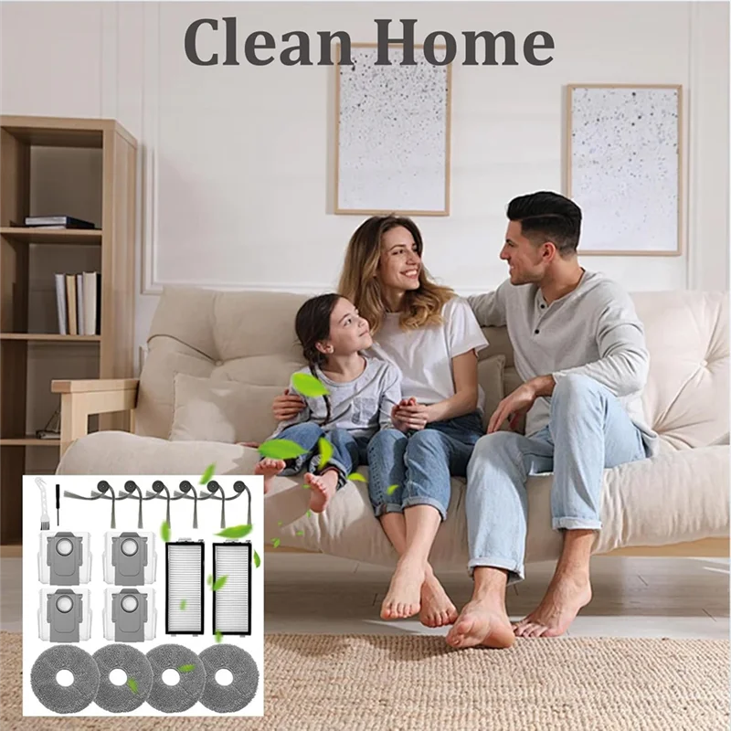 Efficient-For Roborock Saros Z70 Robot Vacuum Cleaner Side Brush Hepa Filter Mop Cloth Dust Bags Replacement Parts
Efficient-For Roborock Saros Z70 Robot Vacuum Cleaner Side Brush Hepa Filter Mop Cloth Dust Bags Replacement Parts