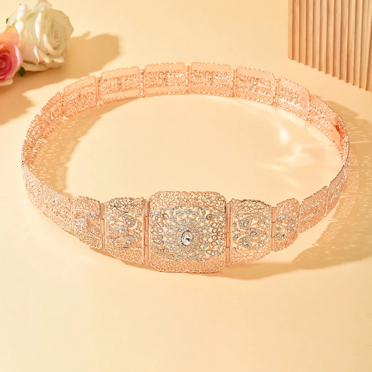 Luxury Arab Caftan Gold Color Moroccan Belt Adjustable Length Metal Waist Chain For Women Wedding Dress Body Jewelry
Luxury Arab Caftan Gold Color Moroccan Belt Adjustable Length Metal Waist Chain For Women Wedding Dress Body Jewelry