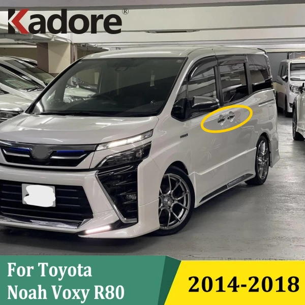 For Toyota Noah Voxy R80 2014 2015 2016 2017 2018 Chrome Side Door Handle Bowl Cover Trim Protector Car Exterior Accessories
For Toyota Noah Voxy R80 2014 2015 2016 2017 2018 Chrome Side Door Handle Bowl Cover Trim Protector Car Exterior Accessories