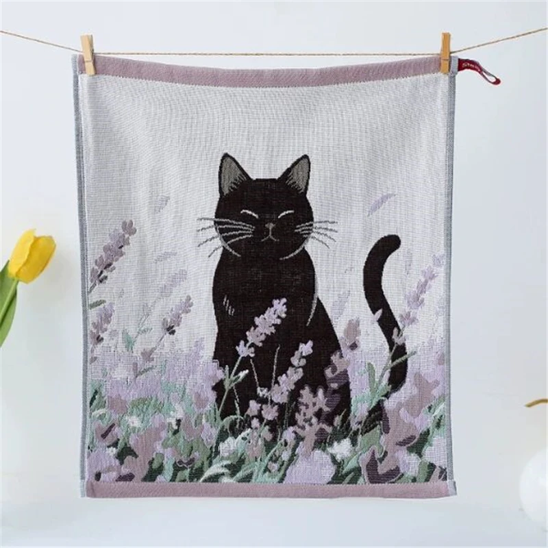 Cotton Gauze Dish Towels, Cat Horse Print, 3pcs, 5pcs, for Kitchen, 35*40 cm, Delicate, 12 Styles
Cotton Gauze Dish Towels, Cat Horse Print, 3pcs, 5pcs, for Kitchen, 35*40 cm, Delicate, 12 Styles