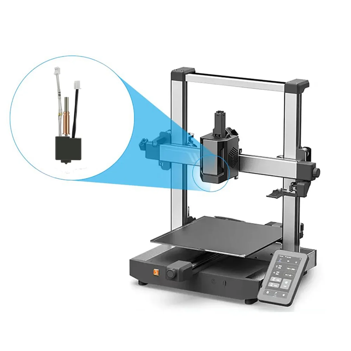 Комплект Hotend из 2 шт. для печатающей головки Anycubic Kobra 3,3D, комплект нагревательных блоков для горячего конца с дополнительными латунными насадками 0,4 мм, 5 шт.
Комплект Hotend из 2 шт. для печатающей головки Anycubic Kobra 3,3D, комплект нагревательных блоков для горячего конца с дополнительными латунными насадками 0,4 мм, 5 шт.