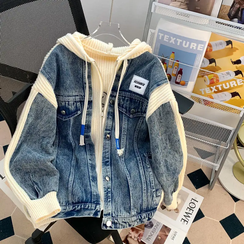New Autumn Winter Tops Large Size 80kg Day System Combination Successive Hat Age Reduction Sweater Women Loose Outside To Wear
New Autumn Winter Tops Large Size 80kg Day System Combination Successive Hat Age Reduction Sweater Women Loose Outside To Wear