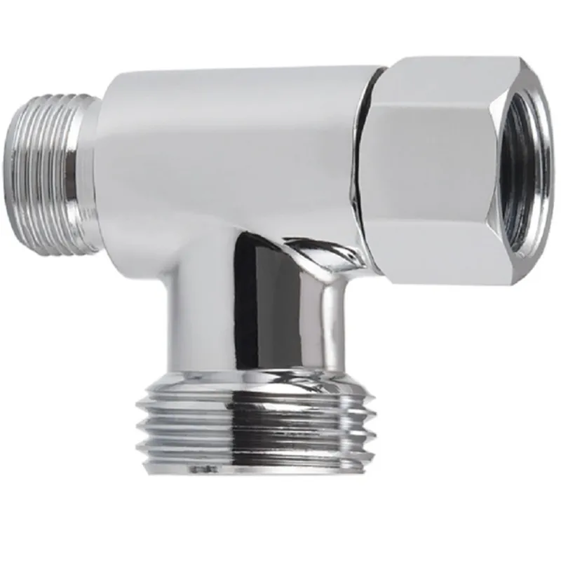 75STO-For Kitchen Plumbing Dual Outlet Water Diverter-T-Shape Adapter Valve- 3/8" & 1/2" Fitments
75STO-For Kitchen Plumbing Dual Outlet Water Diverter-T-Shape Adapter Valve- 3/8" & 1/2" Fitments