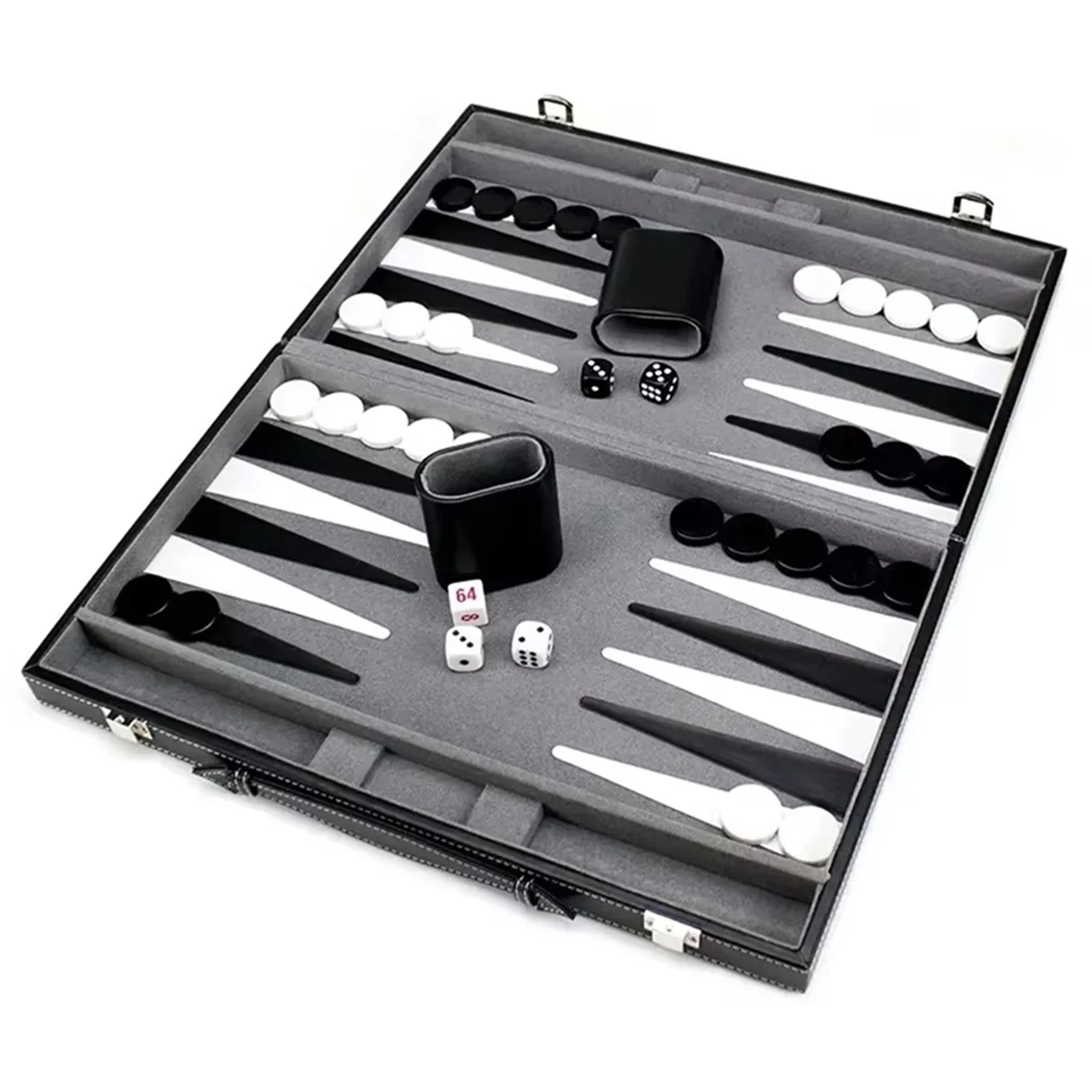 Sale Classic Board Game with Leather Case Folding Board,Gift Package,Portable Travel Strategy Backgammon Game Set for Adults
Sale Classic Board Game with Leather Case Folding Board,Gift Package,Portable Travel Strategy Backgammon Game Set for Adults