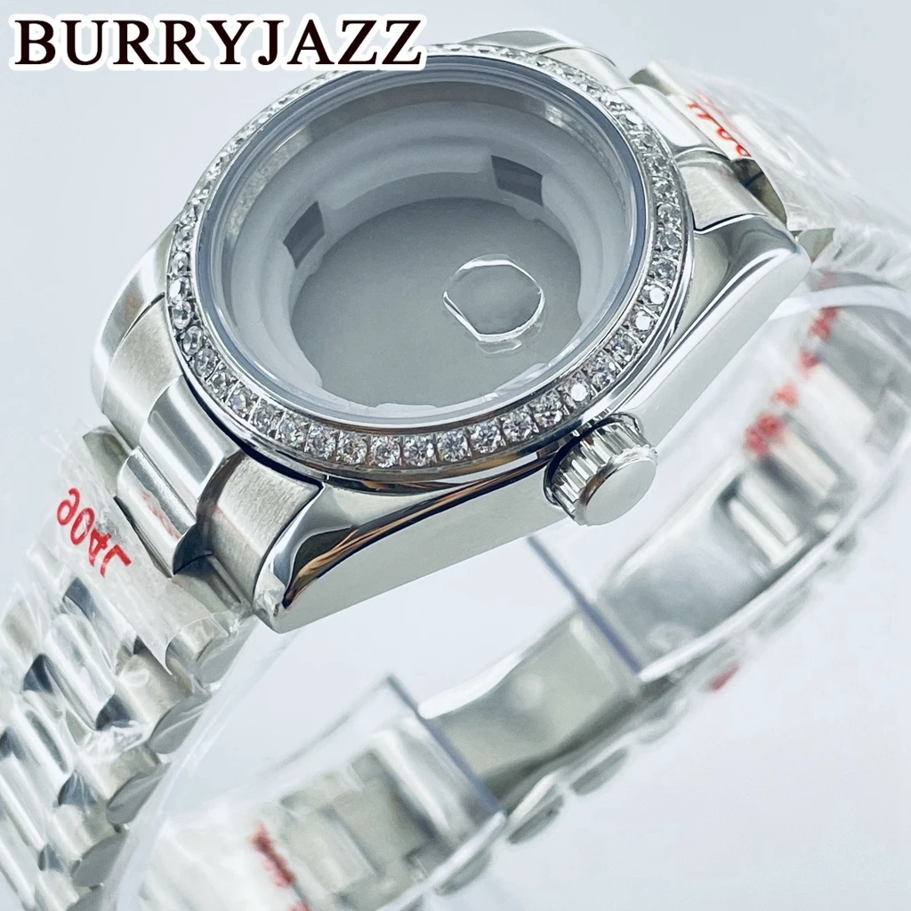 Корпус для часов из нержавеющей стали 31 мм, серебристый, с сапфировым стеклом и бриллиантами, для изготовления часов (механизмы NH05, NH06)
Корпус для часов из нержавеющей стали 31 мм, серебристый, с сапфировым стеклом и бриллиантами, для изготовления часов (механизмы NH05, NH06)