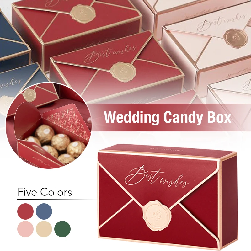 20pcs Creative Envelope Gift Box Packaging Wedding Event Chocolate Candy Storage Box Birthday Party Xmas Gift Decor Crafts
20pcs Creative Envelope Gift Box Packaging Wedding Event Chocolate Candy Storage Box Birthday Party Xmas Gift Decor Crafts