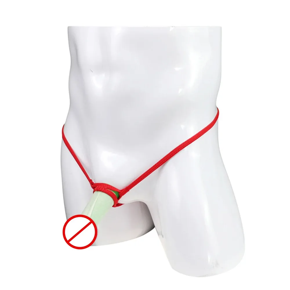 1pc Sexy Men's G-strings Briefs Low Waist Underwear T-back Thongs Panties Cock Ring Erotic Underpants One Size
1pc Sexy Men's G-strings Briefs Low Waist Underwear T-back Thongs Panties Cock Ring Erotic Underpants One Size