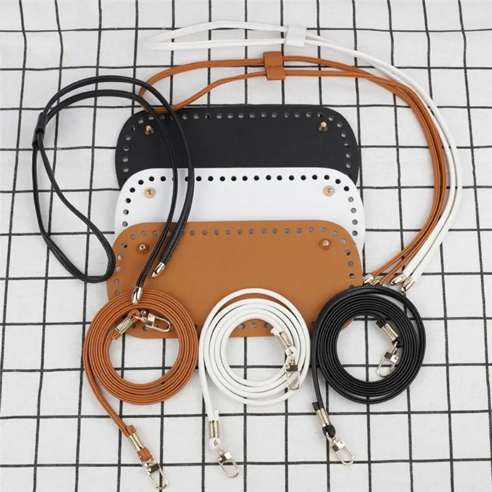 3Pcs/set New PU Leather DIY Crochet Bag Solid Color Handmade Woven Bag Set Durable Drawstring Accessories Bag Bottom Base
3Pcs/set New PU Leather DIY Crochet Bag Solid Color Handmade Woven Bag Set Durable Drawstring Accessories Bag Bottom Base