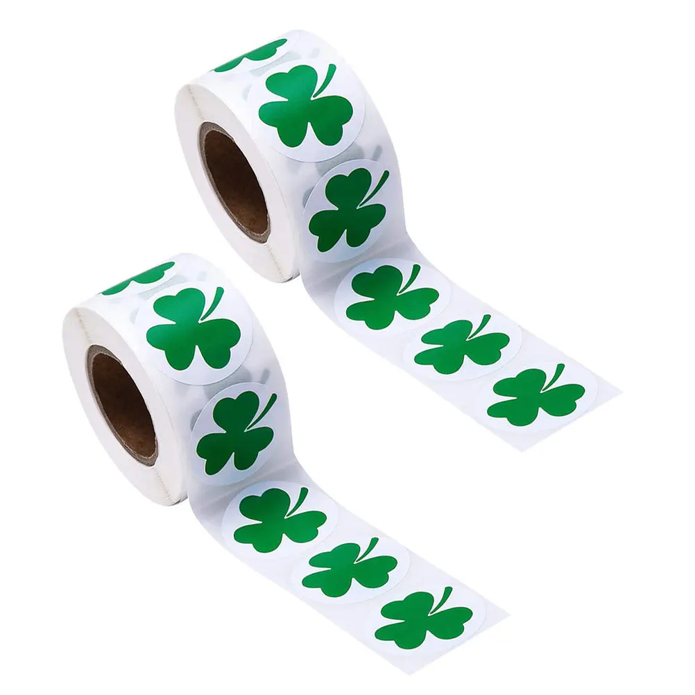 2 Rolls Christmas Stickers Unique Clover Shape Self-Stick Baking Labels for Food Packaging DIY Crafts Notebook Furniture
2 Rolls Christmas Stickers Unique Clover Shape Self-Stick Baking Labels for Food Packaging DIY Crafts Notebook Furniture
