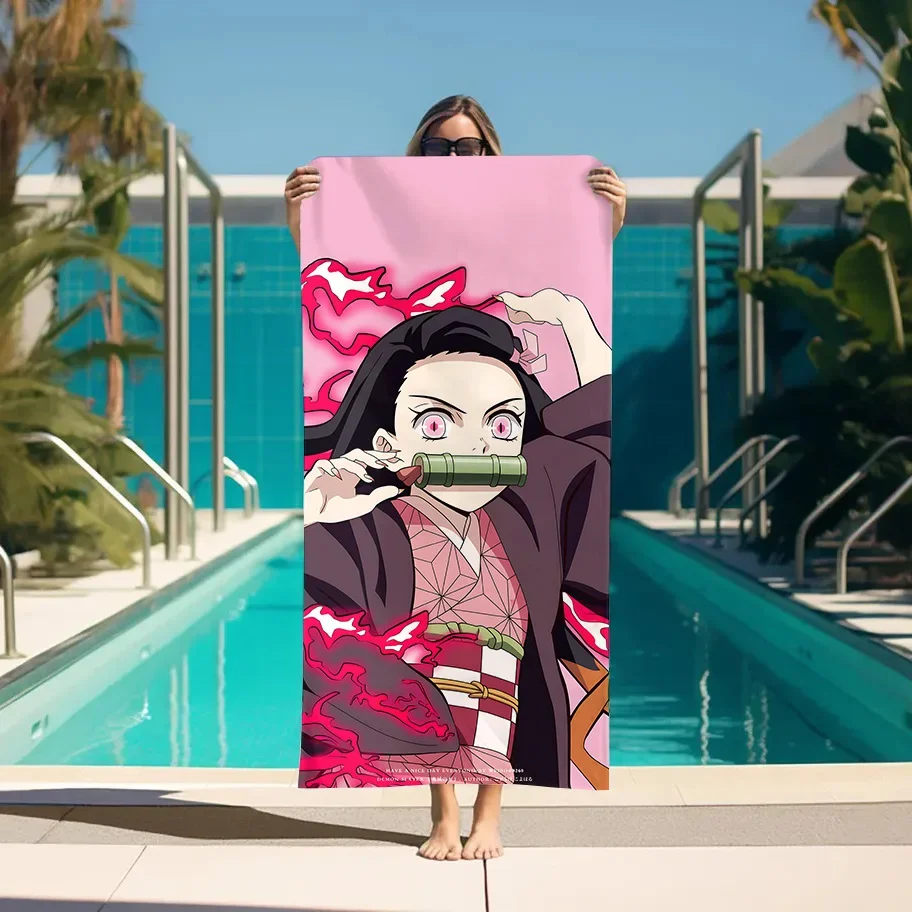 Beach Towels Demon Slayer Bathroom For Bath Sauna Personal Care Large Bath Towel Turban for Hair Drying Bathroom Set Accessories
Beach Towels Demon Slayer Bathroom For Bath Sauna Personal Care Large Bath Towel Turban for Hair Drying Bathroom Set Accessories