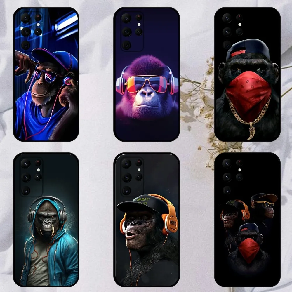 Funny Thinking Monkey Phone Case For Samsung S23,23,22,30,21,10,9,Note20 Ultra,Lite,Ultra,5G,Plus,FE,Black Soft Case
Funny Thinking Monkey Phone Case For Samsung S23,23,22,30,21,10,9,Note20 Ultra,Lite,Ultra,5G,Plus,FE,Black Soft Case